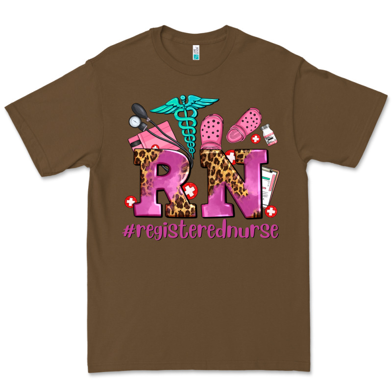 Registered Nurse With Crocs Premium Tee by AdoDesignShop | Teevron