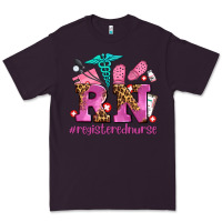 Plum registered nurse with crocs Premium Tee - AdoDesignShop