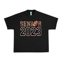 Black senior 2023 american football Urban Heavy Tee - AdoDesignShop