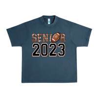 Midnight Navy senior 2023 american football Urban Heavy Tee - AdoDesignShop