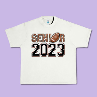 Senior 2023 American Football Urban Heavy Tee Designed By Adodesignshop