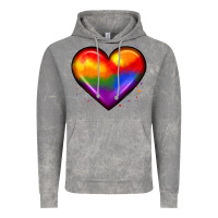 Cloud Rock pride heart Vintage Hoodie - JahusDesignShop