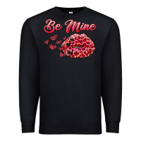 Black be mine kiss Premium Sweatshirt - RanaPortraitStore