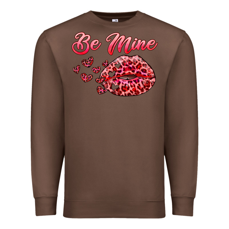 Be Mine Kiss Premium Sweatshirt by RanaPortraitStore | Teevron