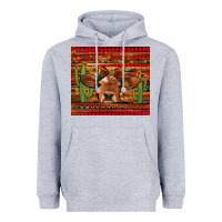 Western Christmas Cow Tumbler Heavyweight Hoodie | Teevron