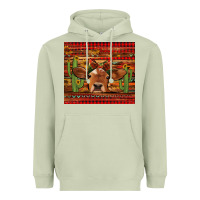 Matcha western christmas cow tumbler Heavyweight Hoodie - Jasminsmagicworld