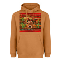 Meerkat western christmas cow tumbler Heavyweight Hoodie - Jasminsmagicworld