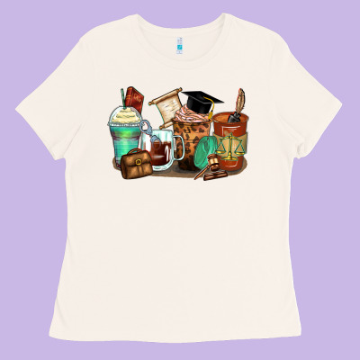 Lawyer Coffee Cups Ladies Tee Designed By Zillion Design Studio
