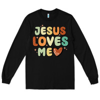 Black jesus loves me Long Sleeve Tee - MaliasSmallBusiness
