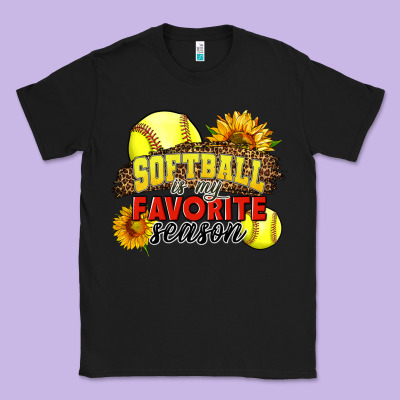 Softball Is My Favorite Season Classic Tee Designed By Lillyallendesigns