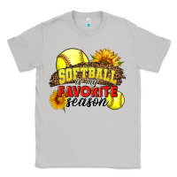 Moon Dust Softball Is My Favorite Season Classic Tee - LillyAllenDesigns