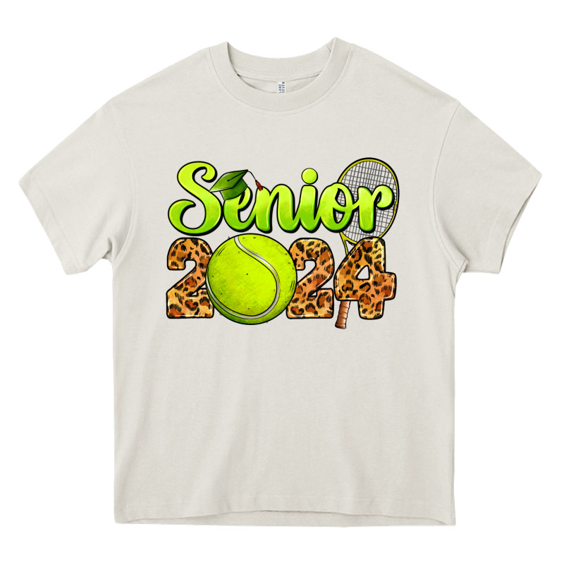 Tennis Senior 2024 Heavy Core Tee by BarkalooDesign | Teevron