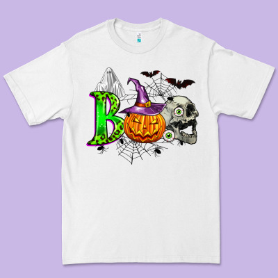 Boo Halloween Premium Tee Designed By Zillion Design Studio
