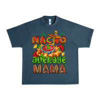 Midnight Navy nacho average mama with nacho Urban Heavy Tee - AdoDesignShop
