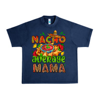 Navy nacho average mama with nacho Urban Heavy Tee - AdoDesignShop