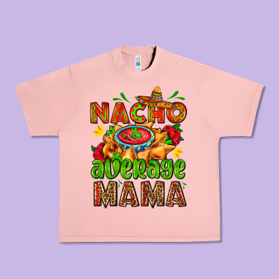 Nacho Average Mama With Nacho Urban Heavy Tee Designed By Adodesignshop