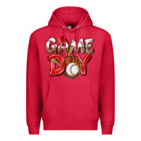Cardinal Game day Baseball Premium Hoodie - NancyCooperArtShop