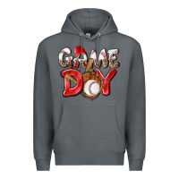 Rock Game day Baseball Premium Hoodie - NancyCooperArtShop