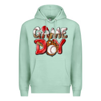 Seafoam Game day Baseball Premium Hoodie - NancyCooperArtShop
