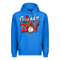 True Royal Game day Baseball Premium Hoodie - NancyCooperArtShop