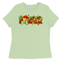 Matcha power juneteenth Ladies Tee - texasbilliewilder