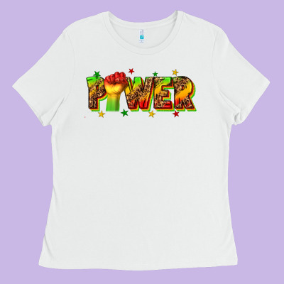 Ladies Tee power juneteenth
