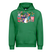 Emerald Easter Day coffee drink Urban Hoodie - HowdyJamesFarm