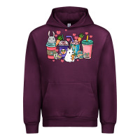 Mauve Wine Easter Day coffee drink Urban Hoodie - HowdyJamesFarm