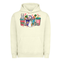 Pigment Pistachio Easter Day coffee drink Urban Hoodie - HowdyJamesFarm
