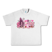 Lunar Rock pink snowman and snow Urban Heavy Tee - AdoDesignShop