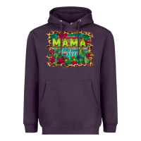 Plum mama cita serape background Heavyweight Hoodie - BarkalooDesign