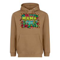 Toasted Coconut mama cita serape background Heavyweight Hoodie - BarkalooDesign