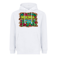 White mama cita serape background Heavyweight Hoodie - BarkalooDesign