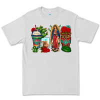 Dove Grey lady of guadalupe coffee cups Premium Tee - Zillion Design Studio