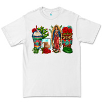 White lady of guadalupe coffee cups Premium Tee - Zillion Design Studio
