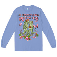 Colony Blue be with people who match your energy Long Sleeve Tee - MaliasSmallBusiness