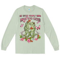 Matcha be with people who match your energy Long Sleeve Tee - MaliasSmallBusiness