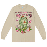 Mushroom be with people who match your energy Long Sleeve Tee - MaliasSmallBusiness