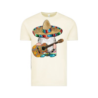 Vintage Arctic mexican gnomes guitar sombrero serape Vintage Tee - Artiststas