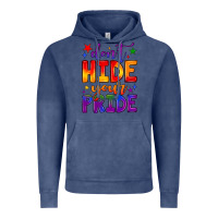Vintage Denim don't hide your pride Vintage Hoodie - JahusDesignShop