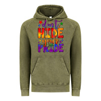 Vintage Olive don't hide your pride Vintage Hoodie - JahusDesignShop