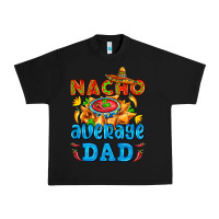 Black nacho average dad with nacho Urban Heavy Tee - AdoDesignShop