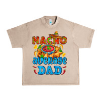 French Oak nacho average dad with nacho Urban Heavy Tee - AdoDesignShop
