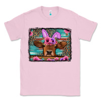 Bubblegum Pink easter floral leopard cow Classic Tee - Jasminsmagicworld