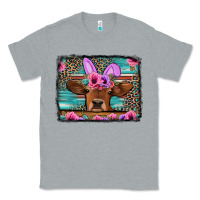 Heather Grey easter floral leopard cow Classic Tee - Jasminsmagicworld