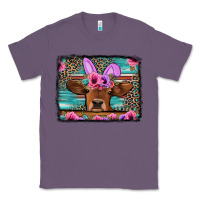 Lavender easter floral leopard cow Classic Tee - Jasminsmagicworld
