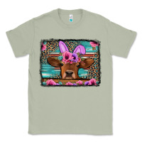 Matcha easter floral leopard cow Classic Tee - Jasminsmagicworld