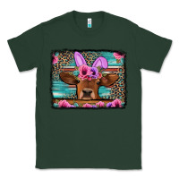 Sports Green easter floral leopard cow Classic Tee - Jasminsmagicworld