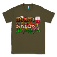 Army Green mommy needs her jingle juice Classic Tee - AdoDesignShop