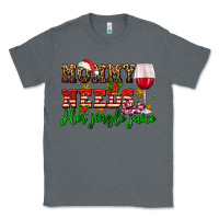 Charcoal Heather mommy needs her jingle juice Classic Tee - AdoDesignShop